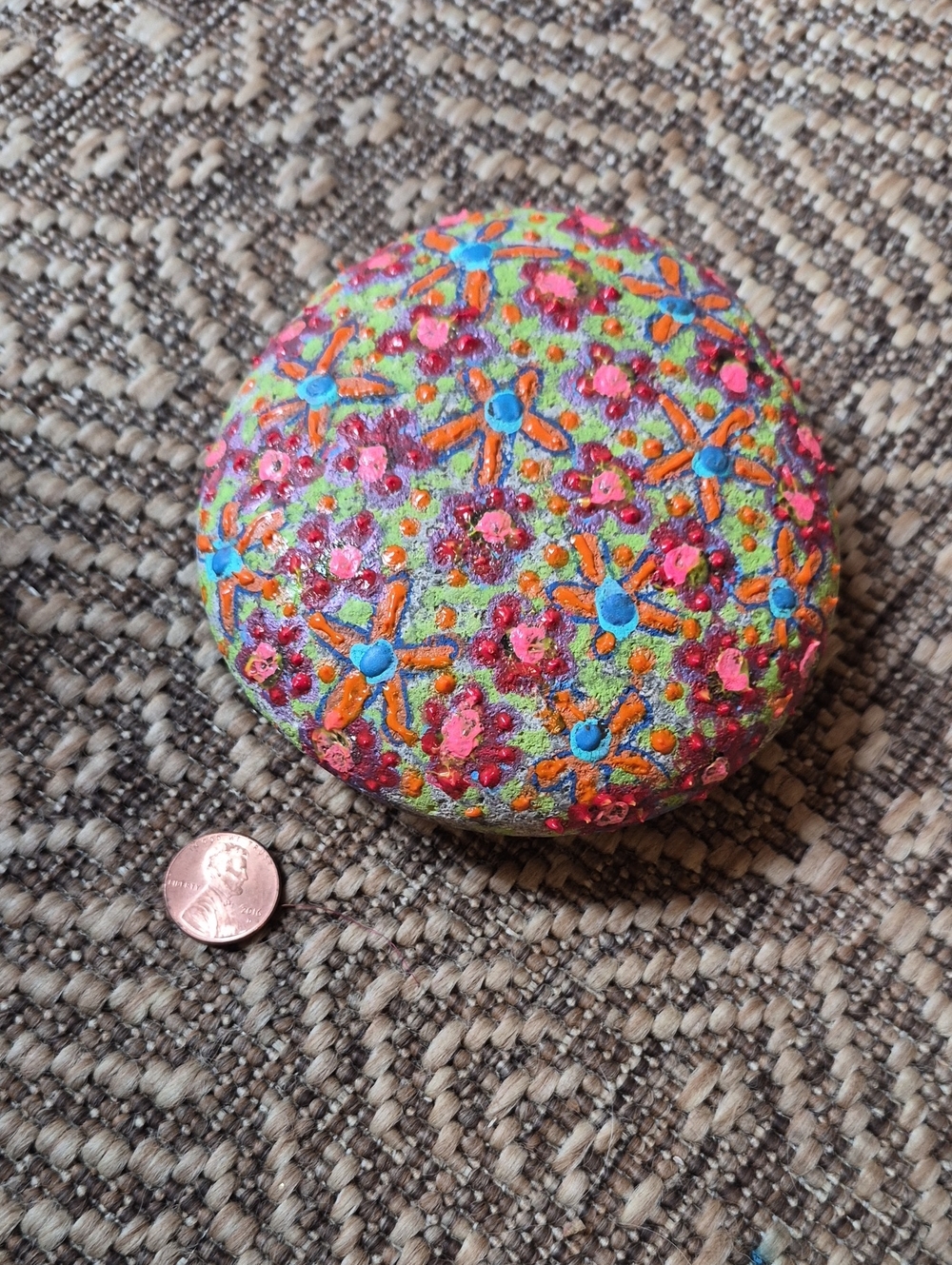 Hand PAINTED Rock